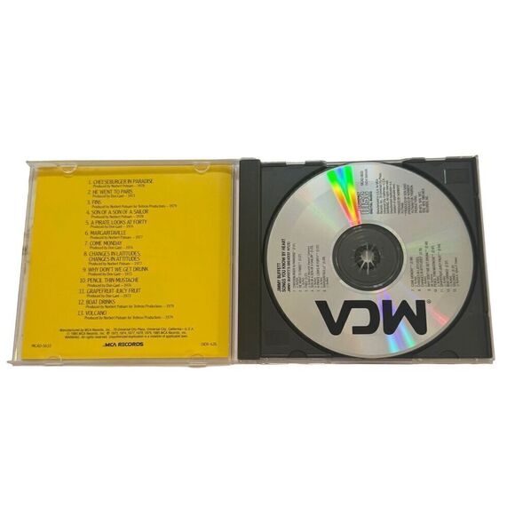 Songs You Know By Heart by Jimmy Buffett (CD, 1990) - Picture 3 of 5